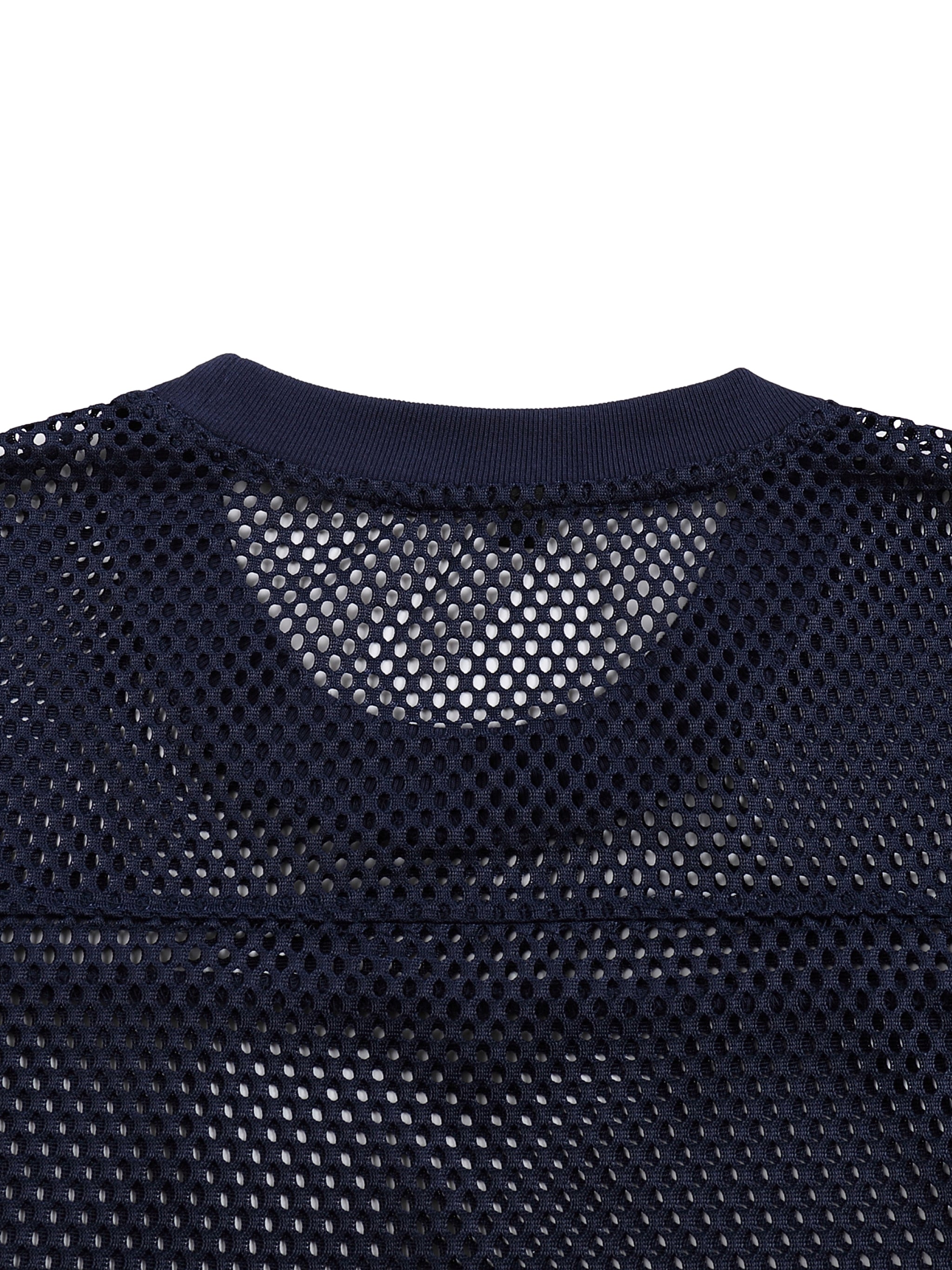 Maison See-through Boxy Net T-shirt